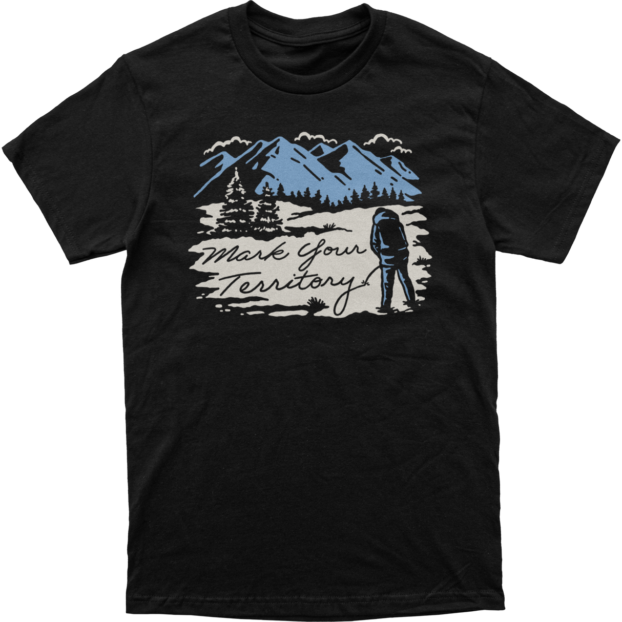 Snowy Mark Your Territory Tee