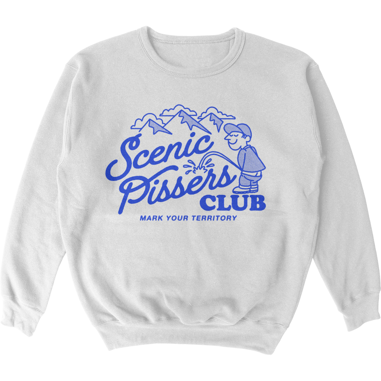 Scenic Pisses Crewneck