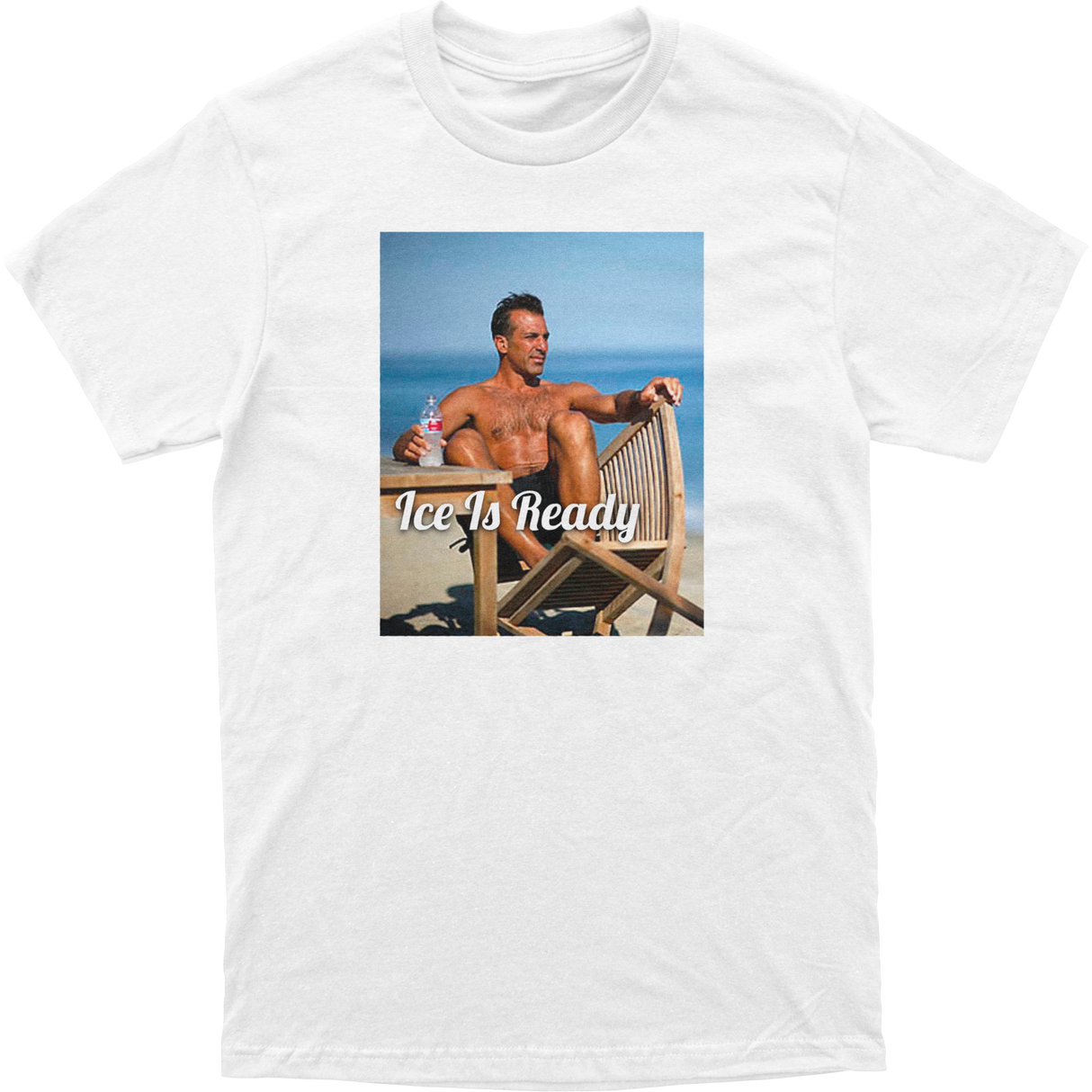 Tan Man Ice is Ready Tee