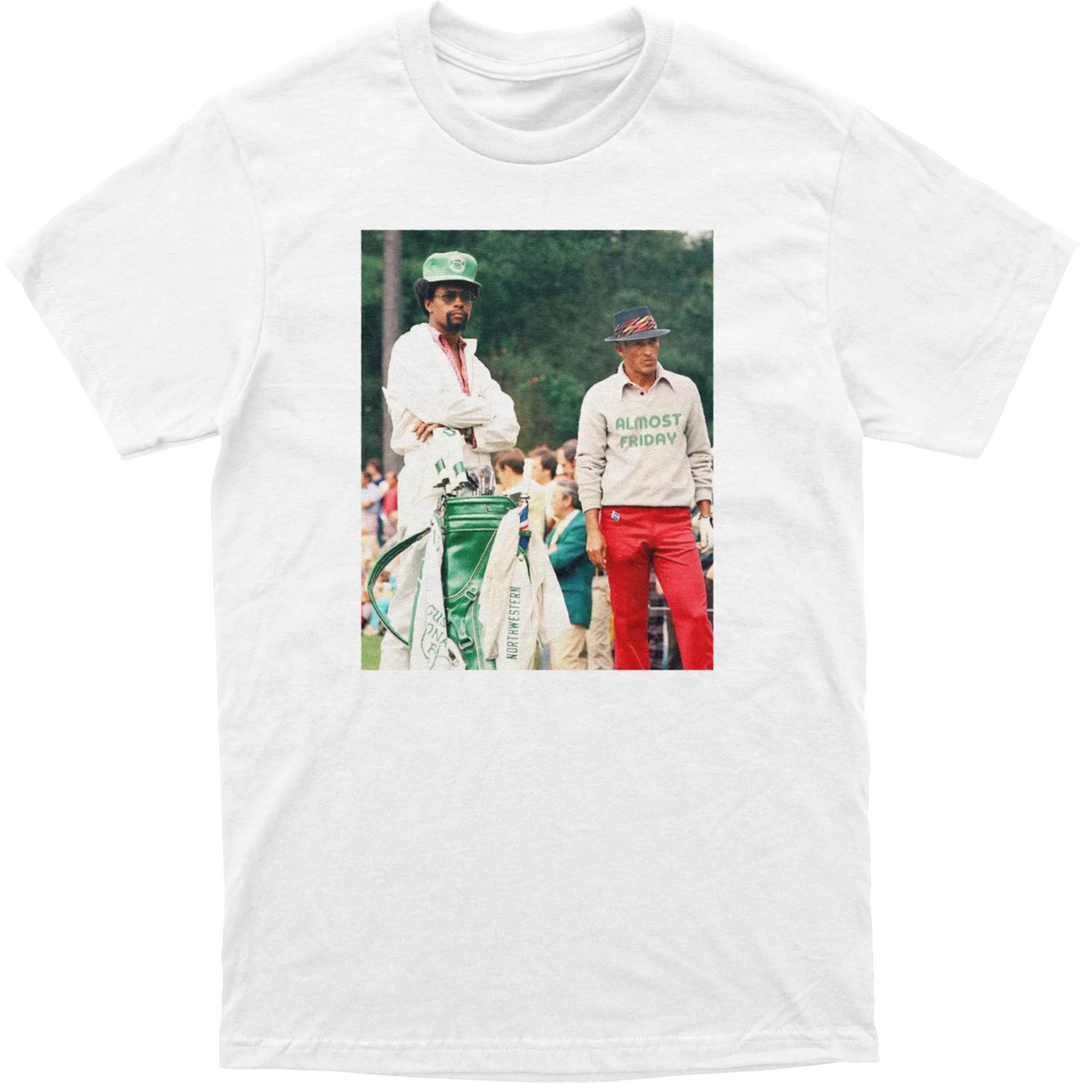 Almost Friday Retro Golf Tee
