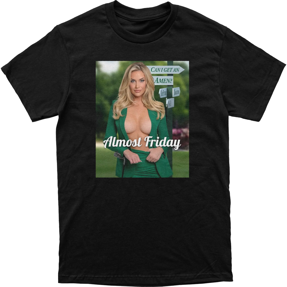Almost Friday Spiranic Amen Tee
