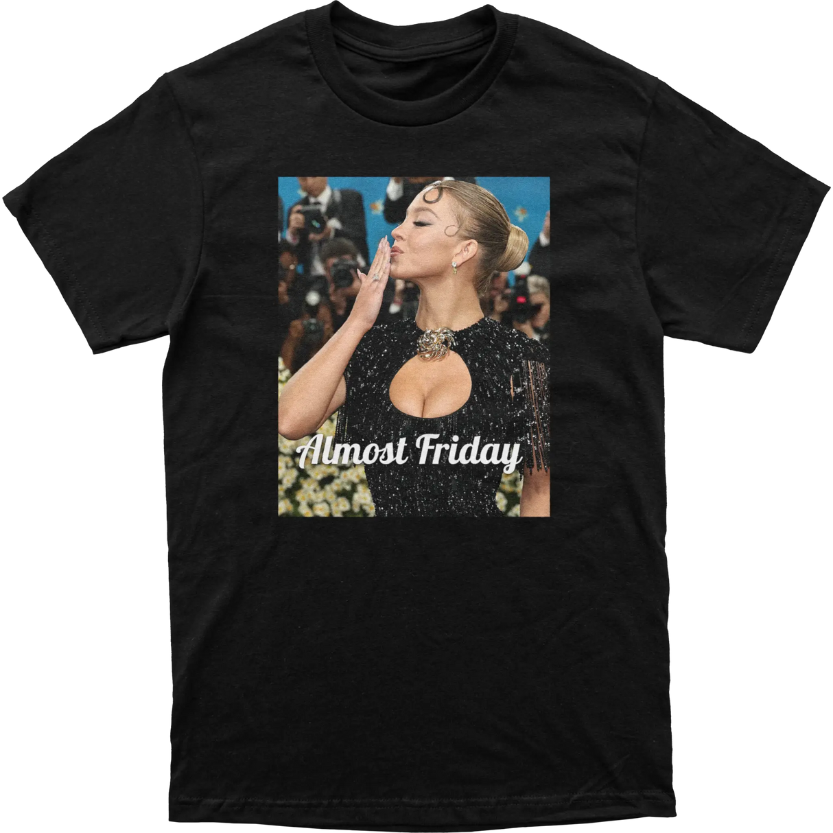Almost Friday Sweeney Met Gala Tee