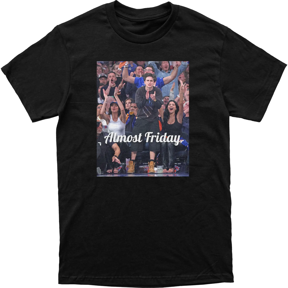 Almost Friday Chalamet and Jenner Tee