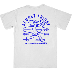 Almost Friday Beach Club Dog Tee