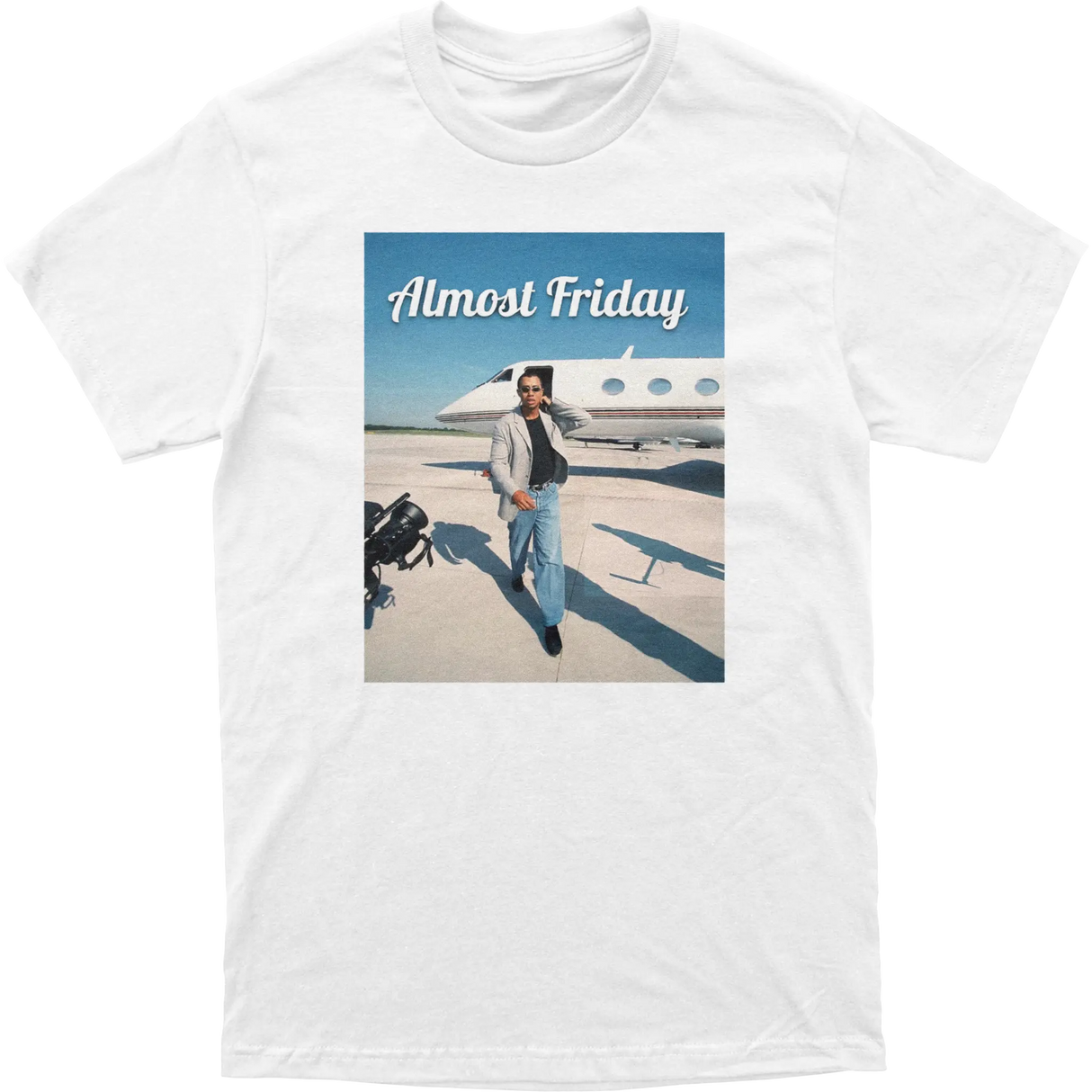 Almost Friday Tiger PJ Tee