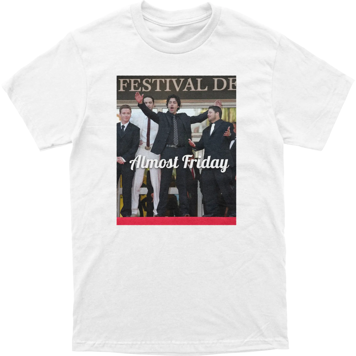 Almost Friday Entourage Festival Tee
