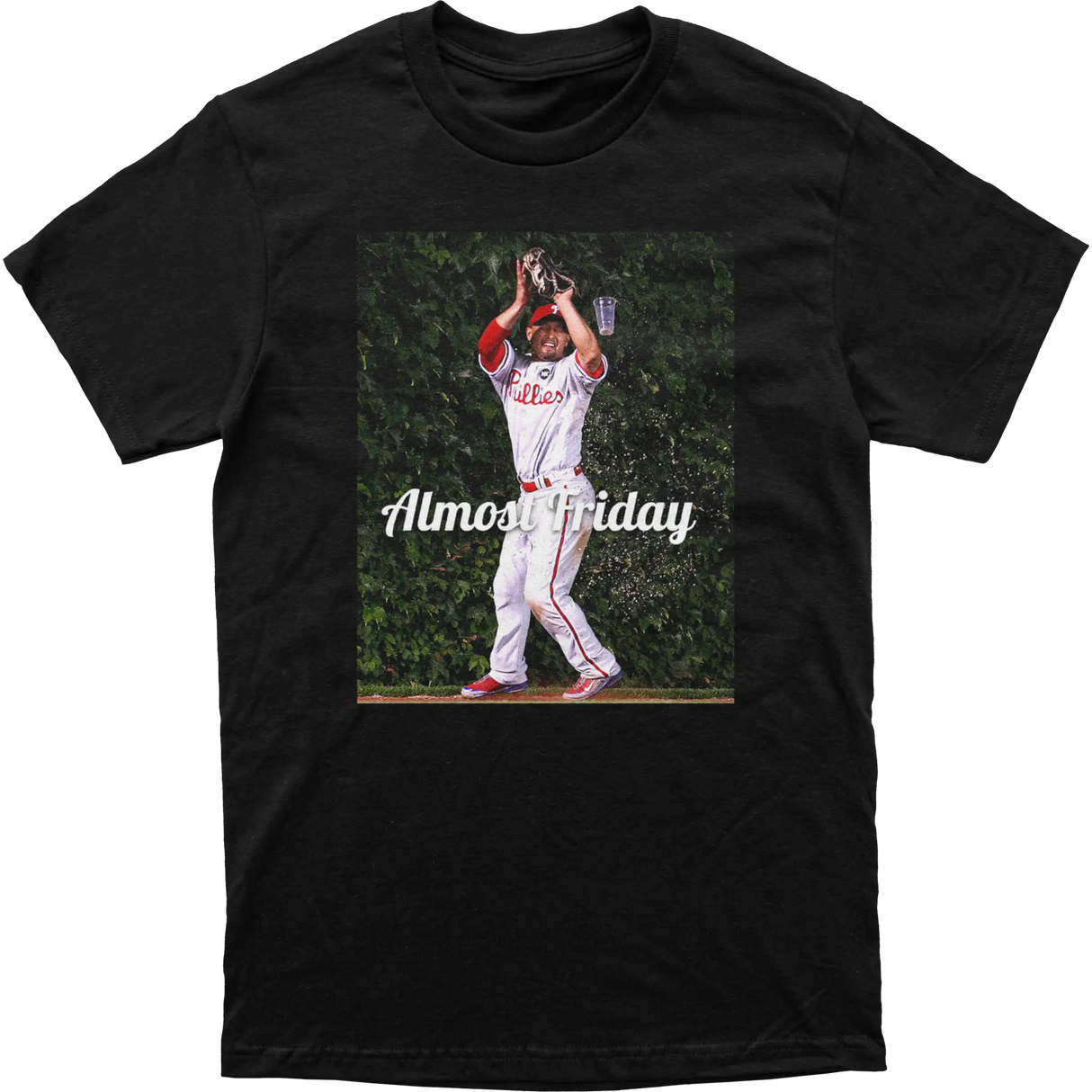 Almost Friday Phillies Beer Tee