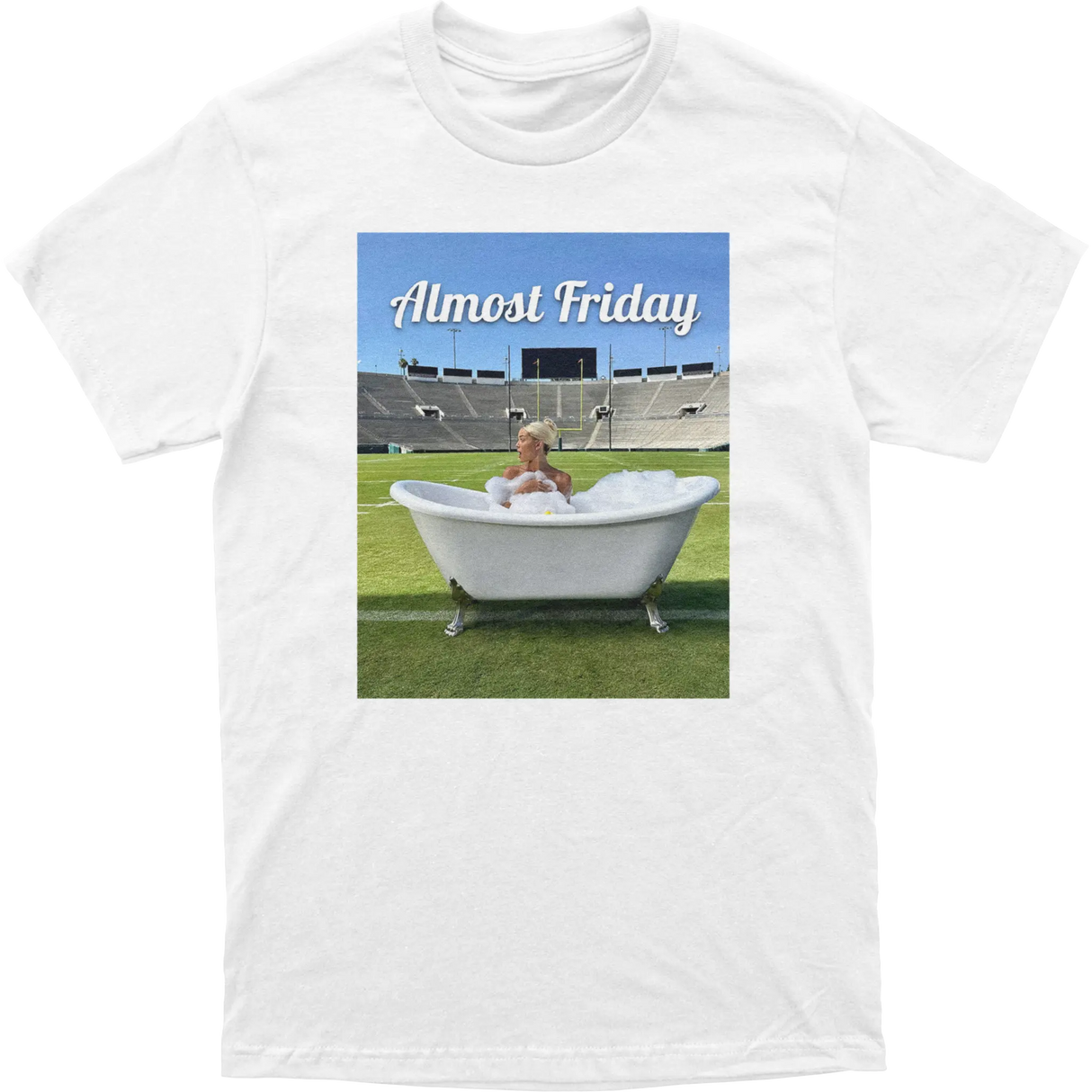 Almost Friday Dunne Bath Tub Tee
