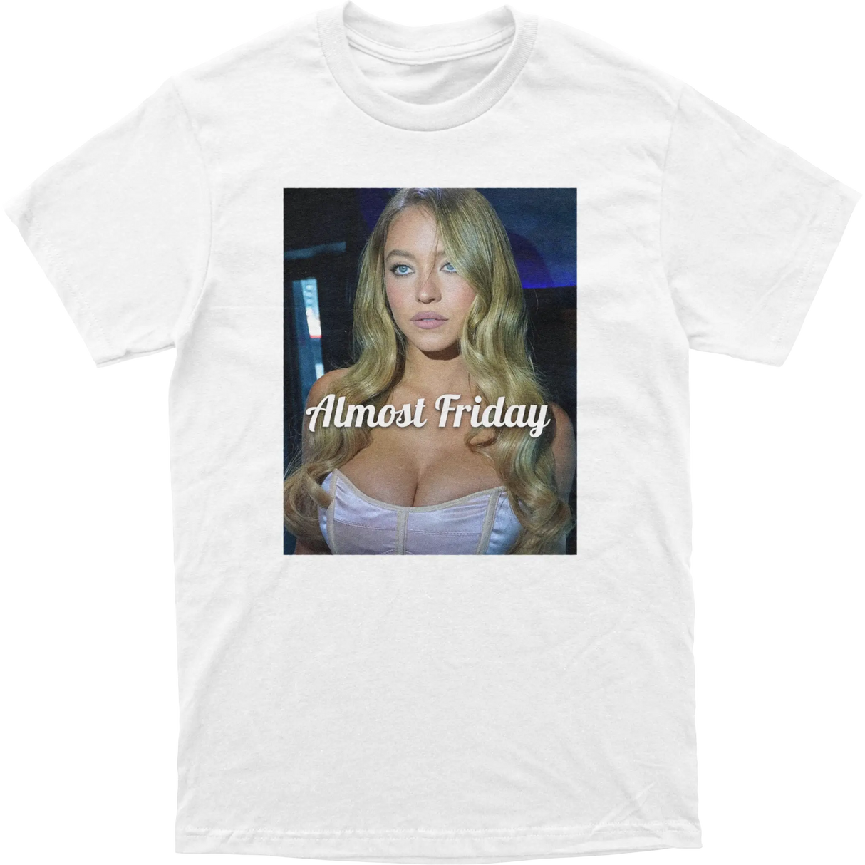 Almost Friday Sweeney Christy Tee