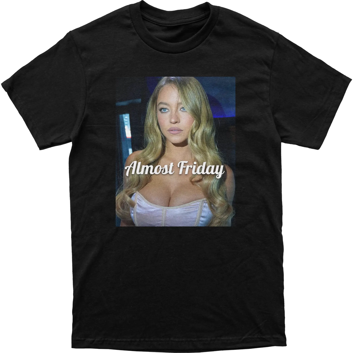 Almost Friday Sweeney Christy Tee