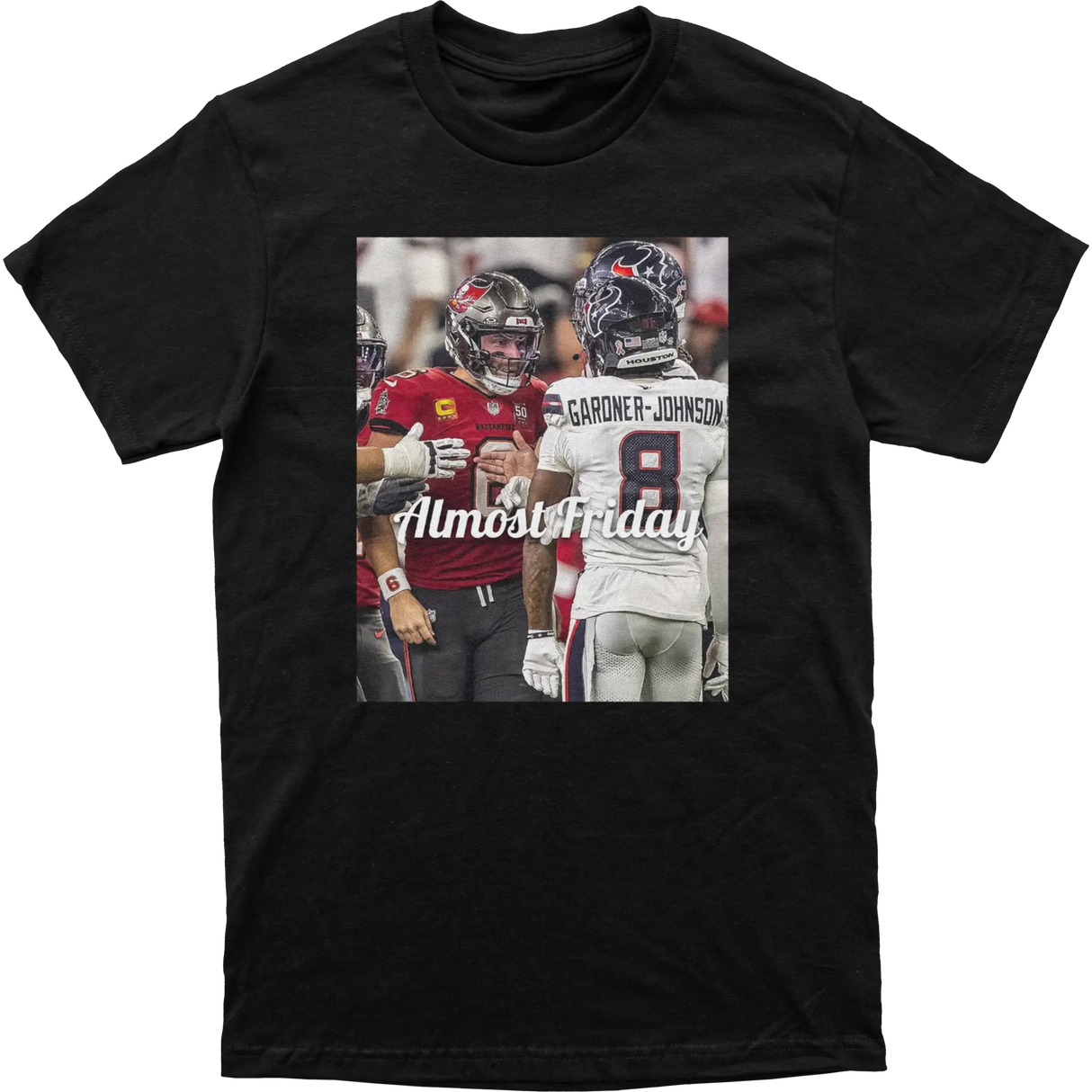 Almost Friday Baker Staredown Tee