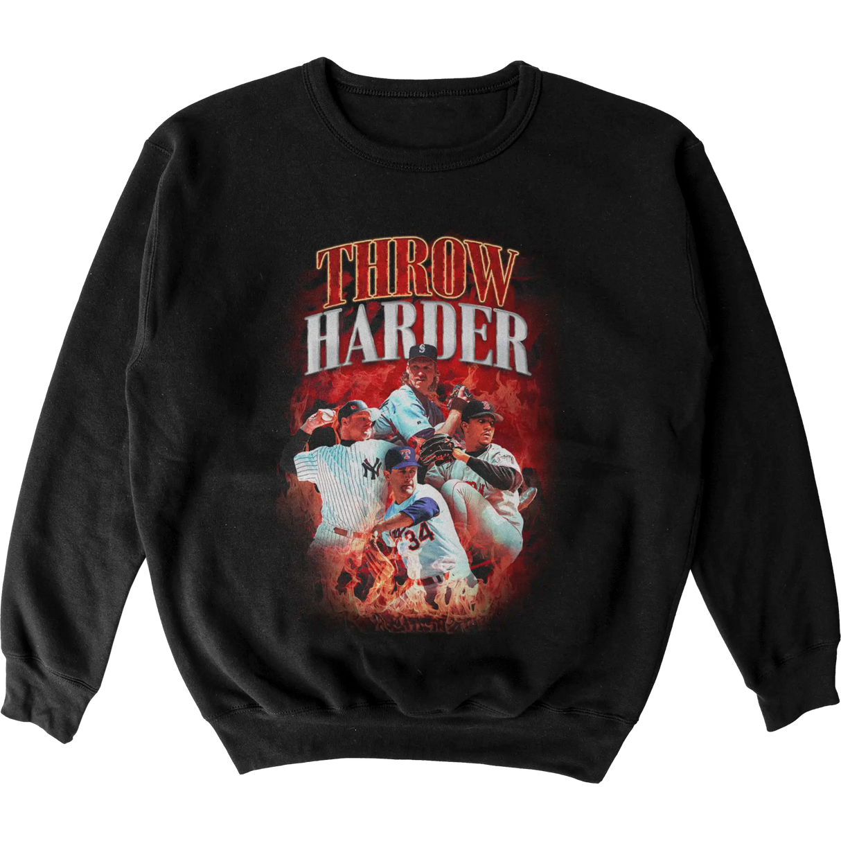 Throw Harder Crewneck