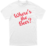 Where's The Beer Script Tee