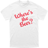 Where's The Beer Script Tee