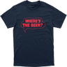 Where's The Beer Word Bubble Tee