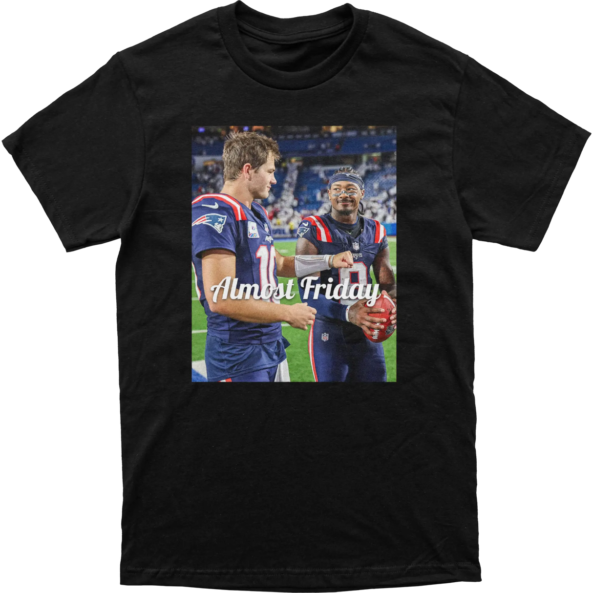 Almost Friday Drake Maye and Diggs Tee