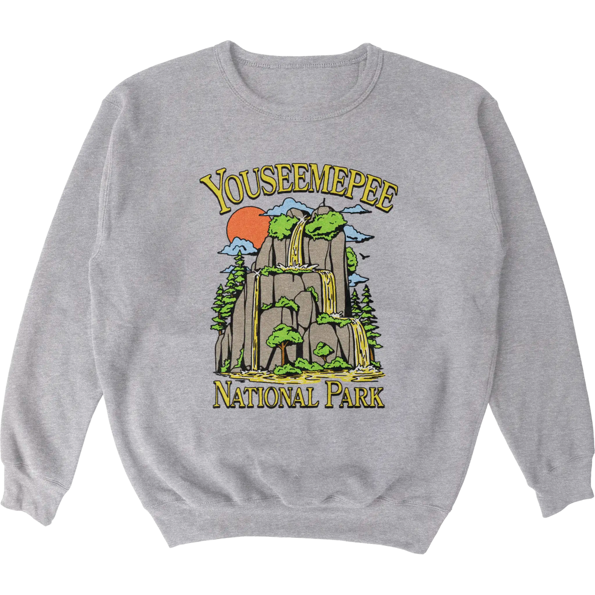 YouSeeMePee National Park Crewneck