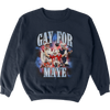 Gay for Maye Crewneck Navy