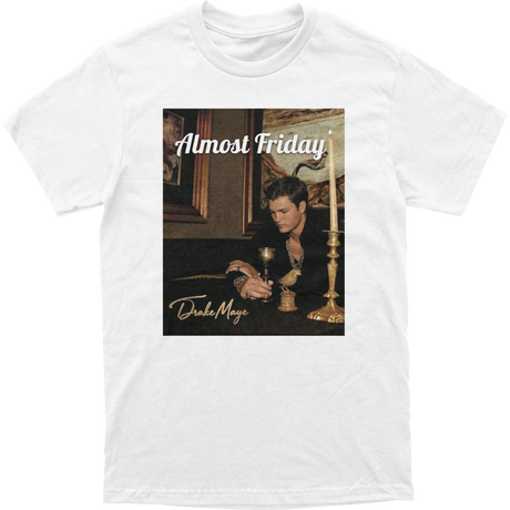 Almost Friday Drake Maye Album Cover Tee