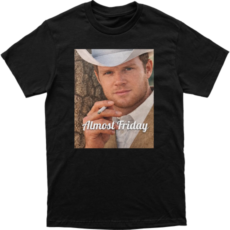 Almost Friday Darnold Cigarette Tee