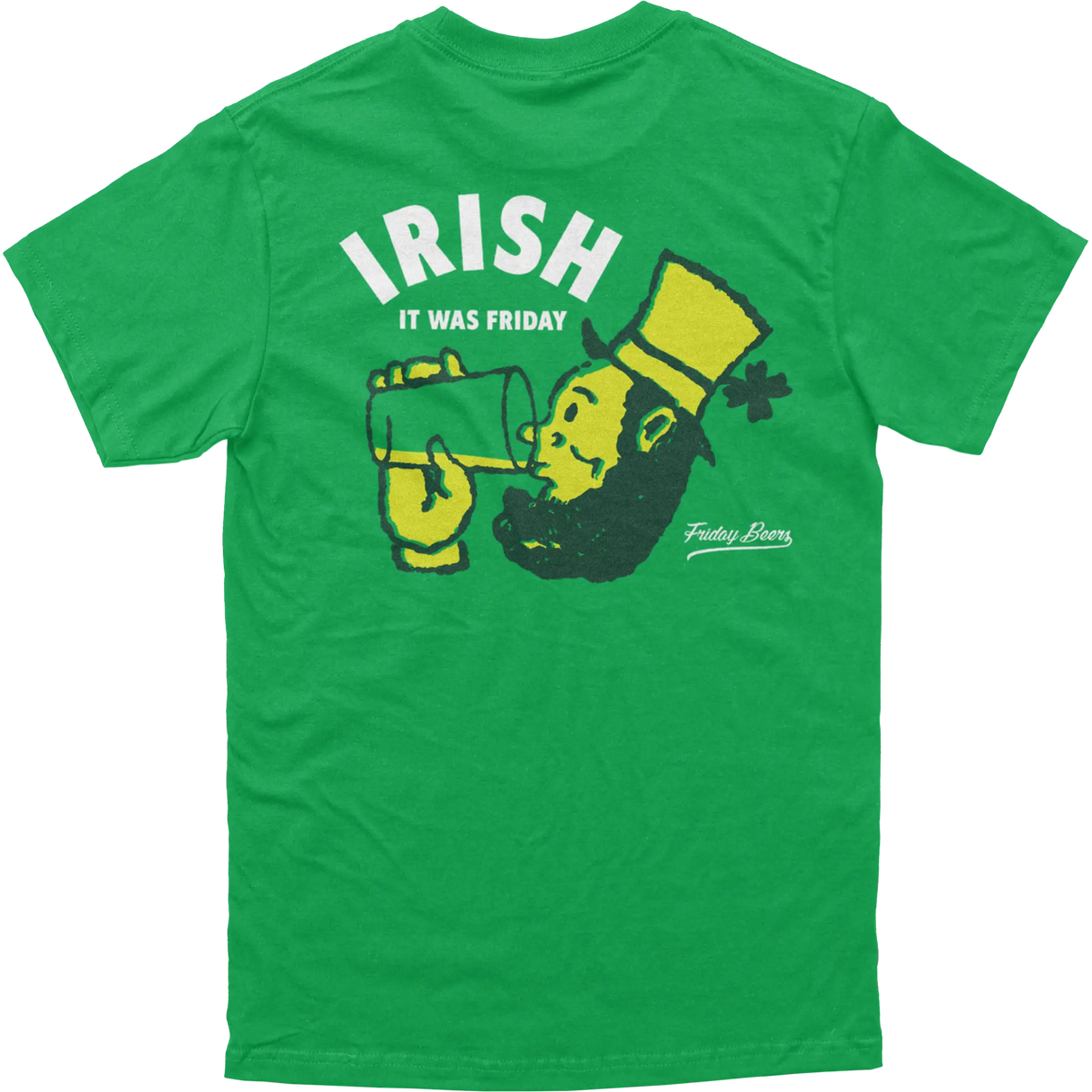 Leprechaun drinking Tee