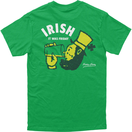 Leprechaun drinking Tee