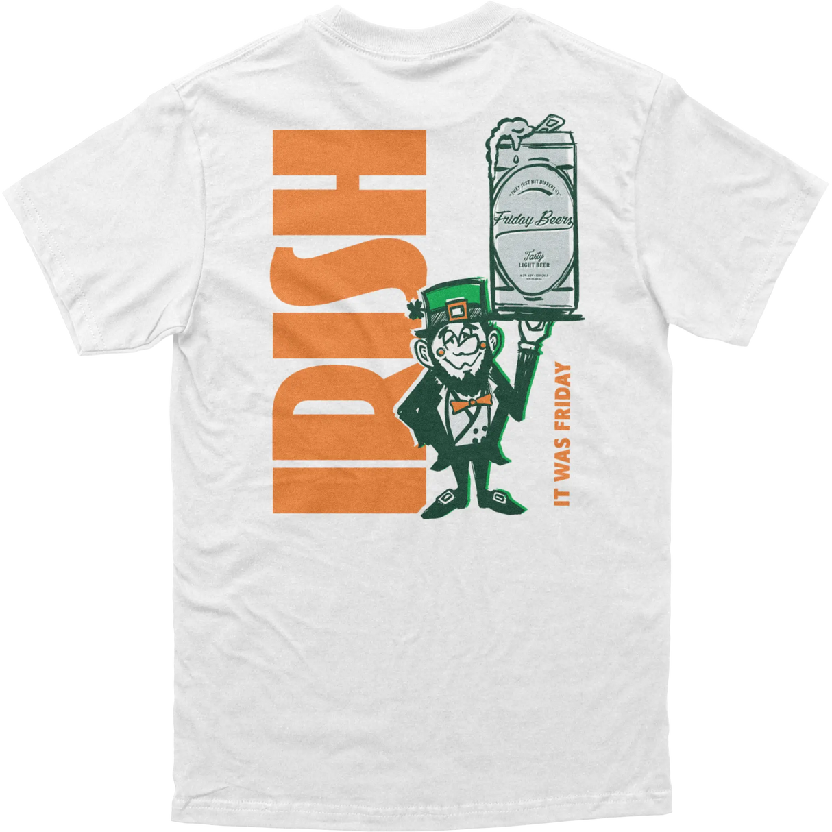 Leprechaun Beer Can Tee