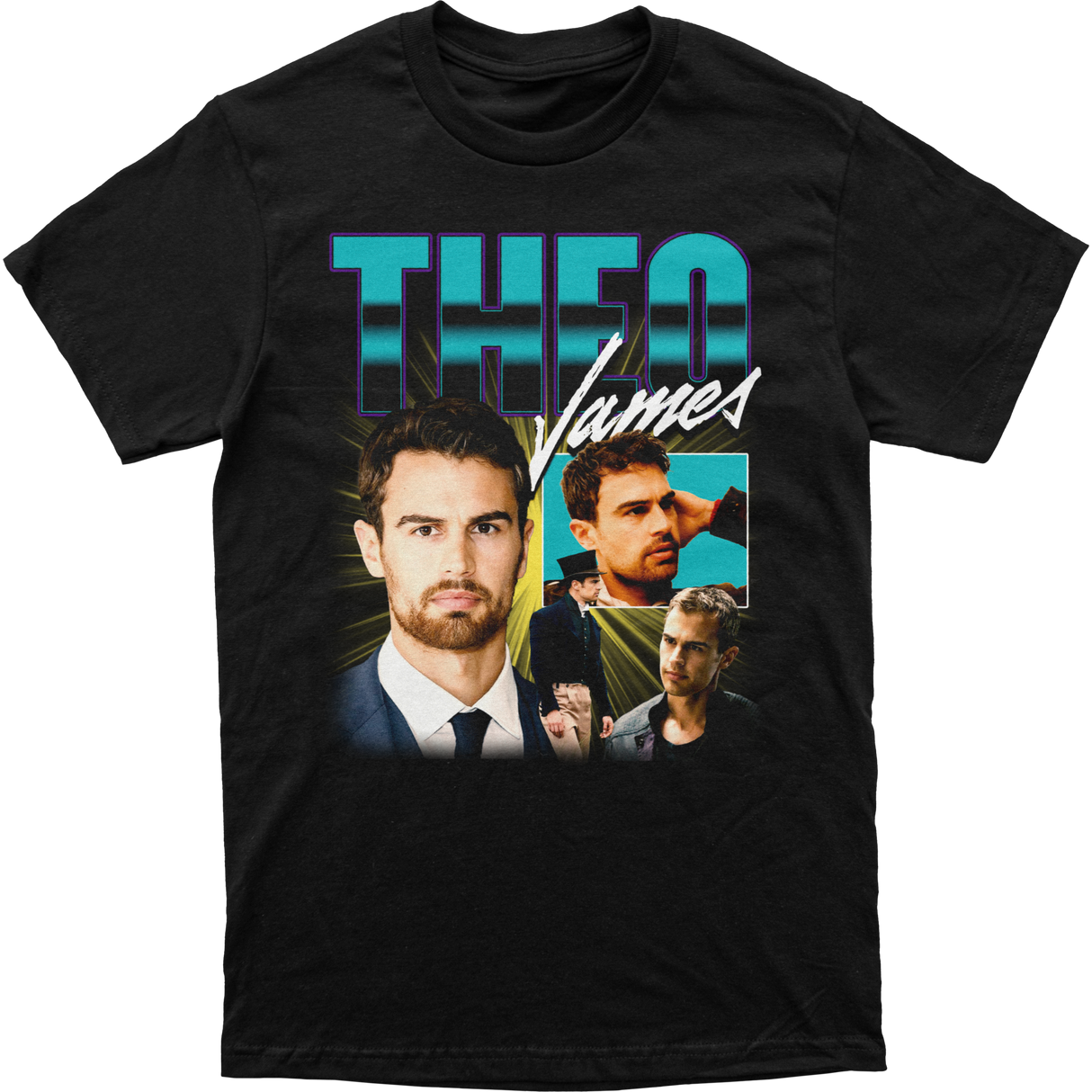 Theo James Retro Tee