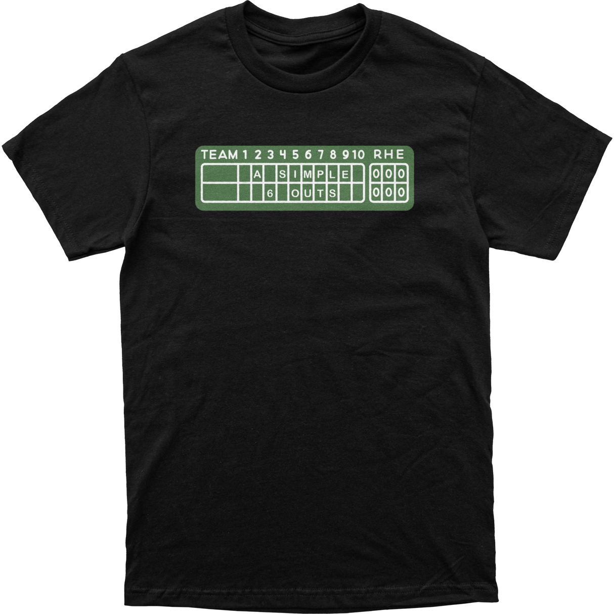 A Simple 6 Outs Tee