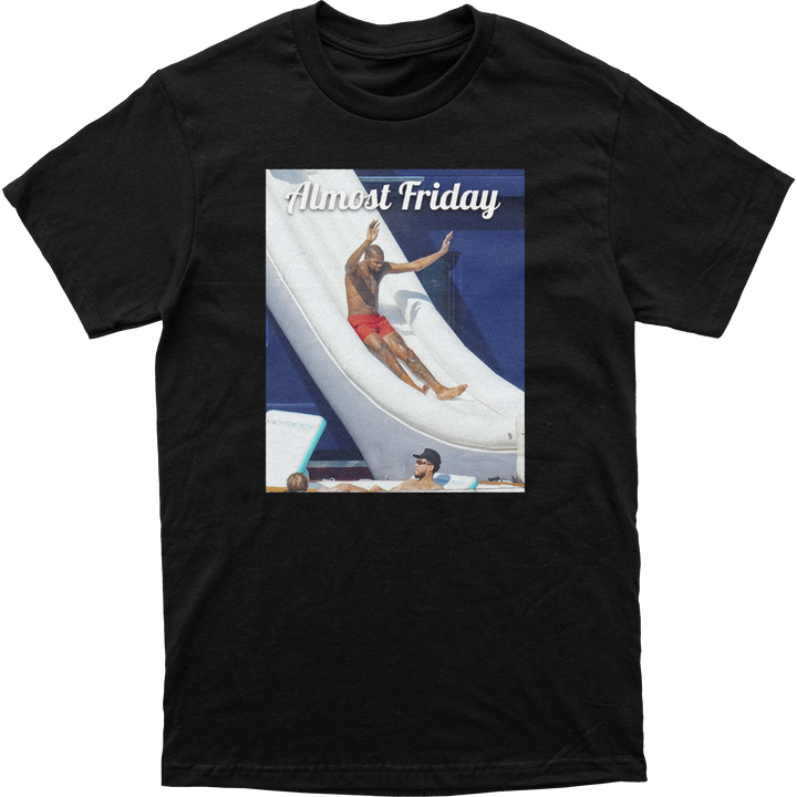 Almost Friday KD Slide Tee