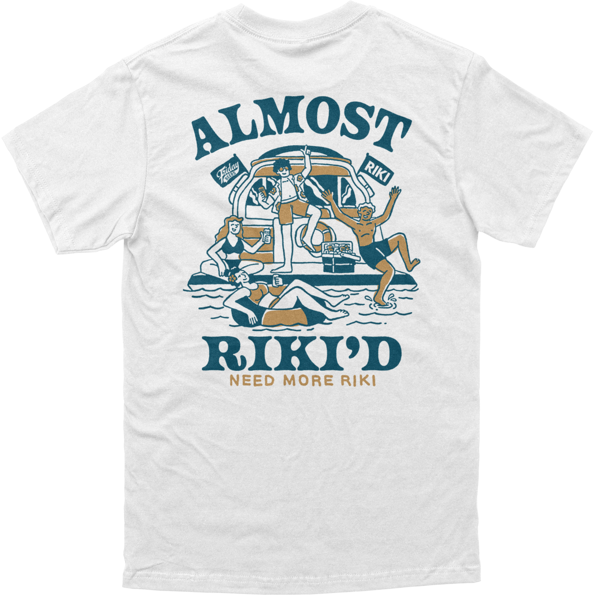 Almost Riki'd Boat Tee