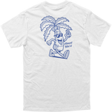 Almost Riki'd Outline Palm Tree Tee