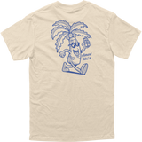 Almost Riki'd Outline Palm Tree Tee