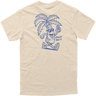 Almost Riki'd Outline Palm Tree Tee