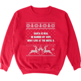 Santa Banged My Wife Tacky Sweater