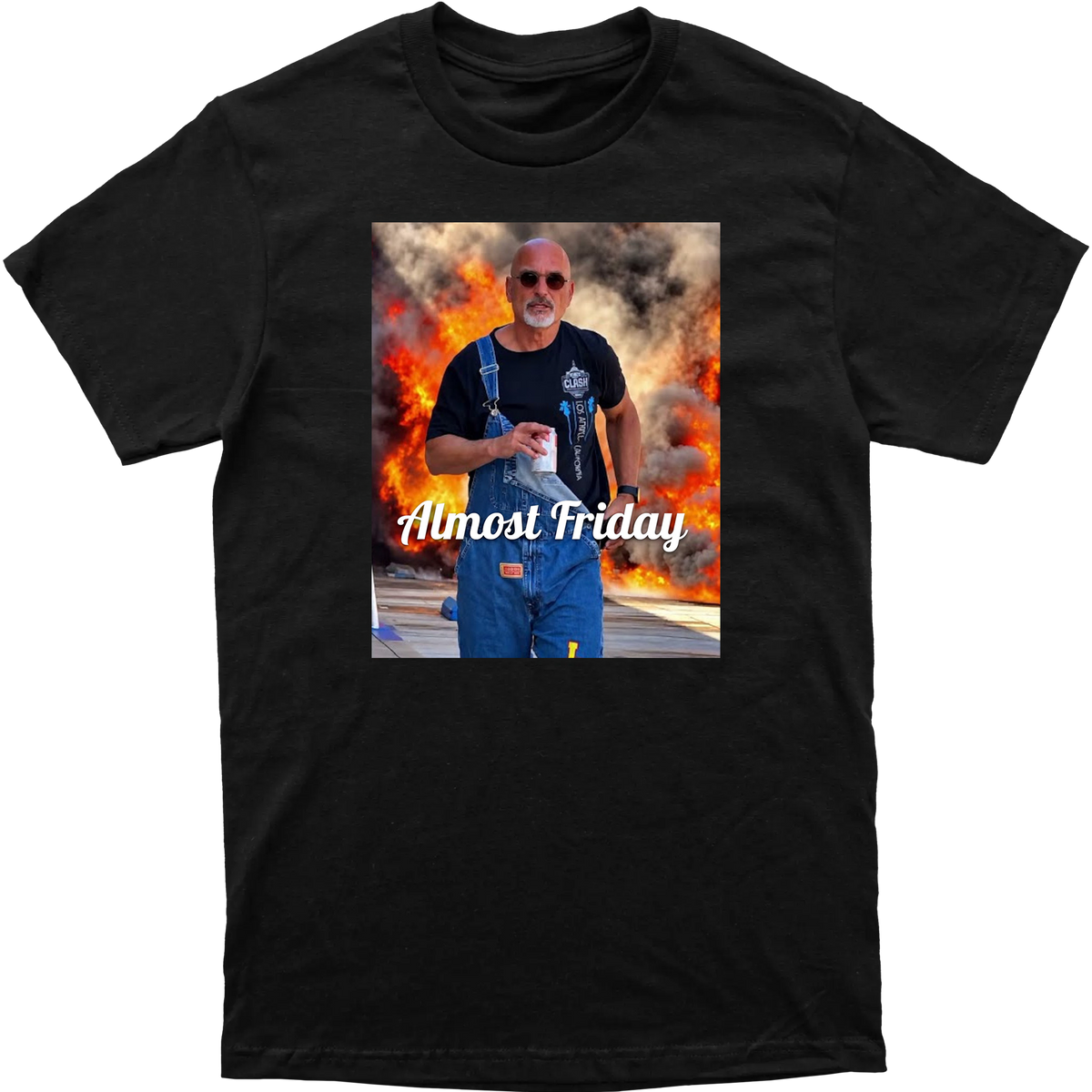 Almost Friday Howie Boom Tee