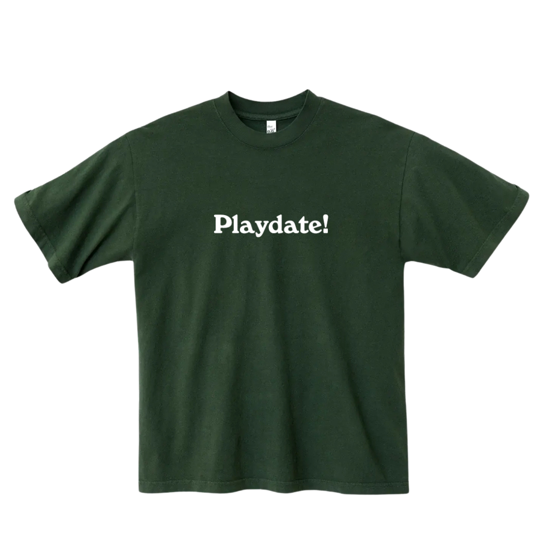 Playdate! Forrest Green Tee