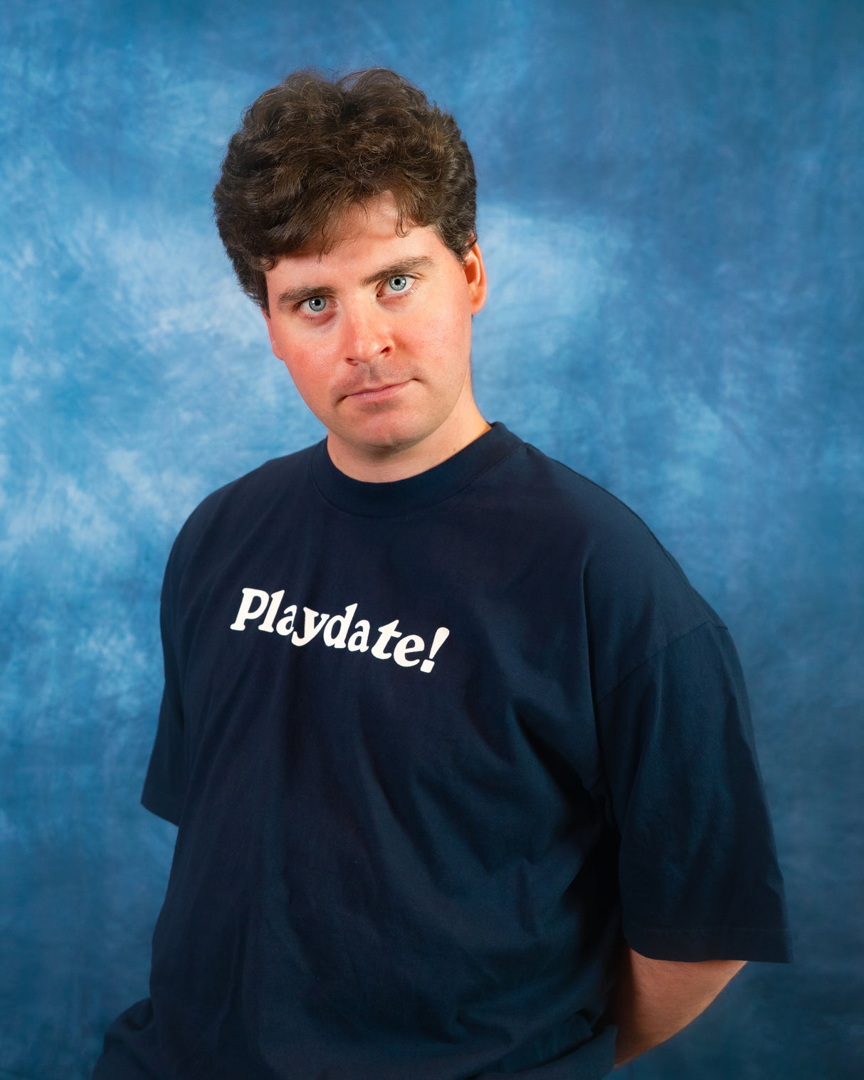 Playdate! Navy Tee
