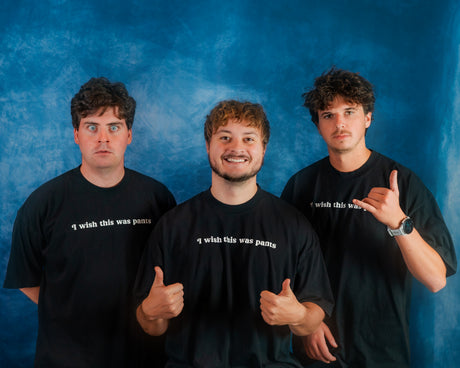 I Wish This Was Pants Black Tee