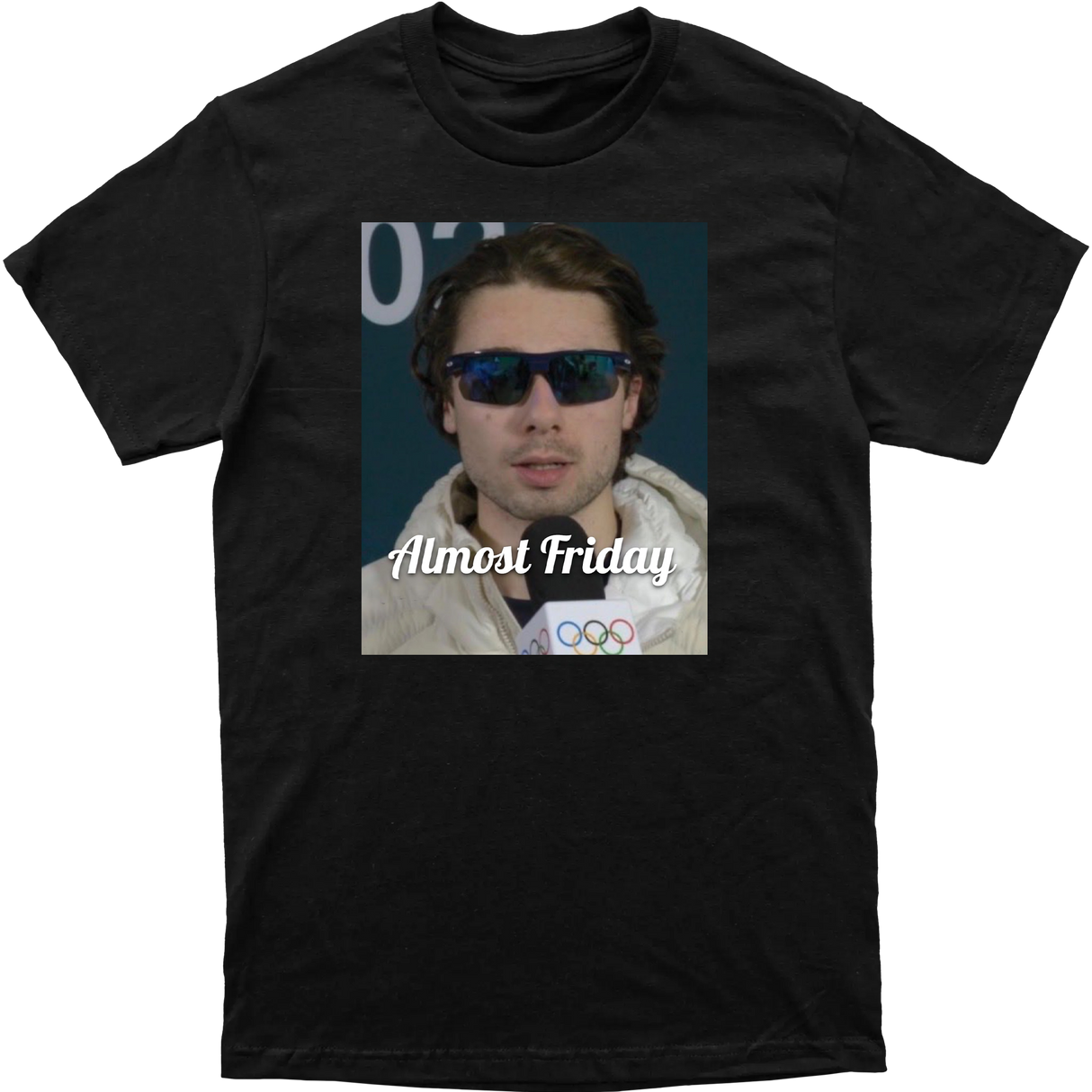 Almost Friday Quinn Hughes Tee