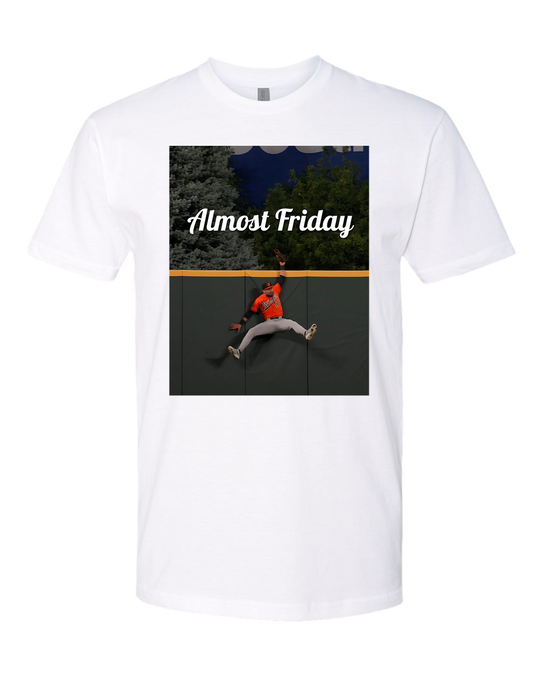 Almost Friday Cowser Catch Tee