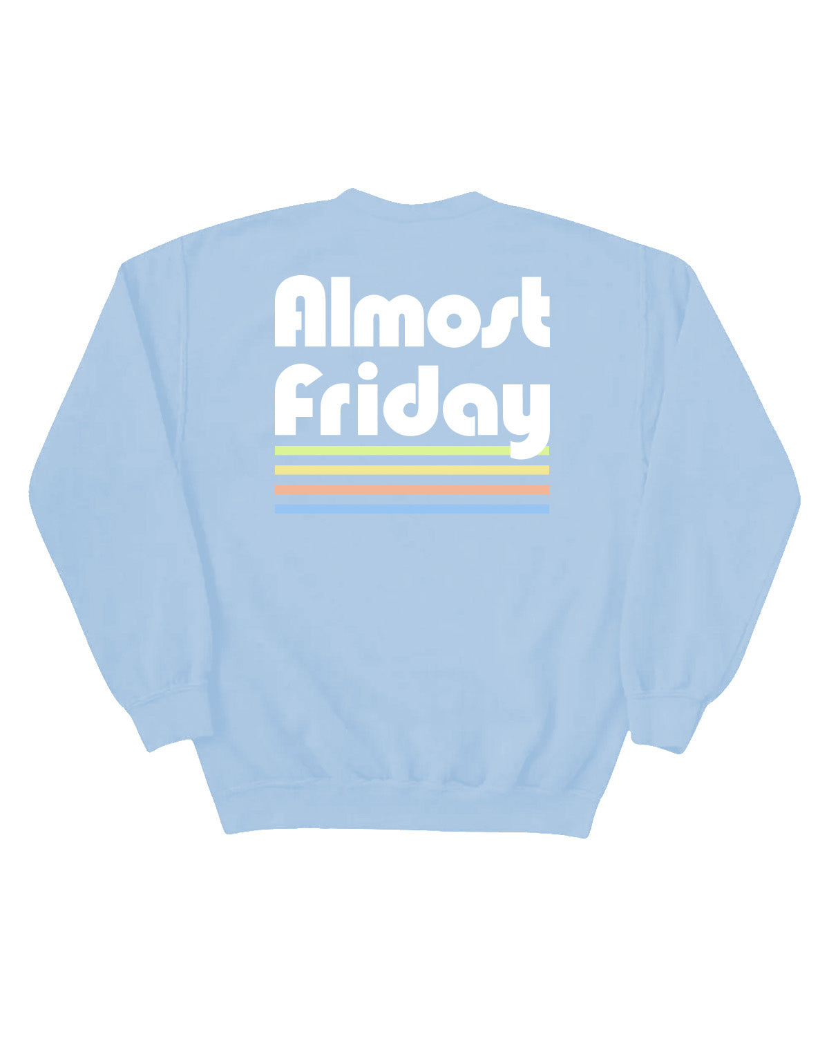Almost Friday Retro Crewneck
