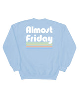 Almost Friday Retro Crewneck