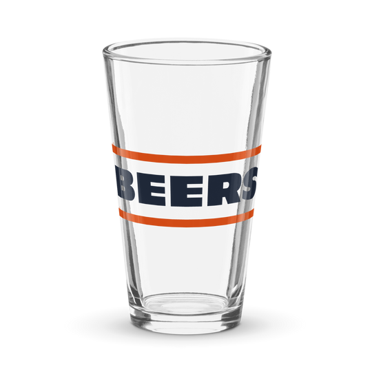 BEERS Bears Pint Glass
