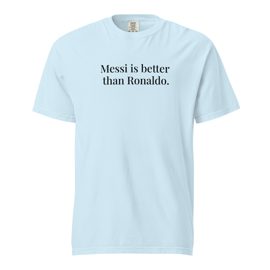 Messi > Ronaldo Tee