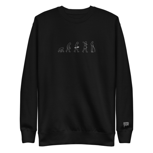 The Evolution Piss Crewneck